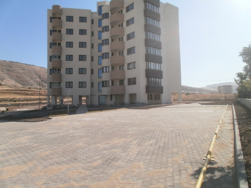 Kutluer Konut Yapı  Servis Binası Çevre Düzenleme İşleri